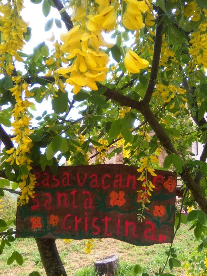 Casa Vacanze Santa Cristina Вольтерра Экстерьер фото